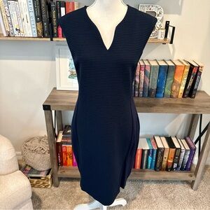 H&M Elegant Navy Blue Dress